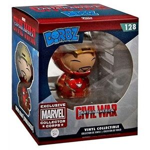 Marvel Dorbz Iron Man Red and Gold Vinyl Figure